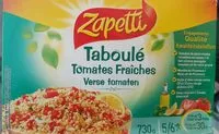 Mängden socker i Taboulé
