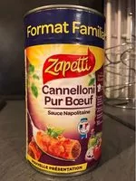 Mängden socker i Cannelloni Pur Boeuf