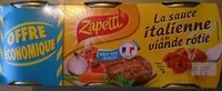 Mängden socker i La sauce italienne à la viande rôtie