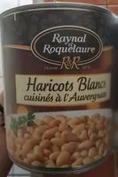 Mängden socker i Haricots Blancs cuisinés à l'Auvergnate