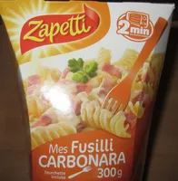 Mängden socker i Mes Fusilli Carbonara