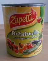 Mängden socker i ratatouille aux légumes d'été