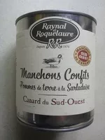 Mängden socker i Manchons Confits Pomme de terre à la Sarladaise