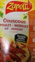 Mängden socker i Couscous Zapetti