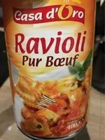 Mängden socker i Ravioli pur bœuf