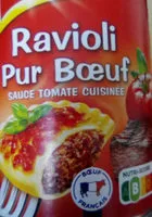 Mängden socker i Ravioli Pur Bœuf sauce tomate cuisinée