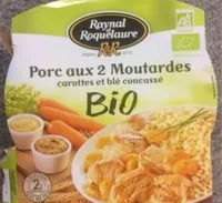Mängden socker i Porc aux 2 Moutardes carottes et blé concassé