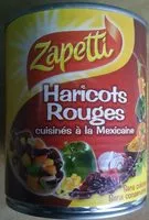 Mängden socker i Haricots Rouges cuisinés à la Mexicaine