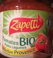 Mängden socker i Sauce tomate bio petit legume selection provence