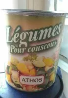 Mängden socker i Légumes pour couscous