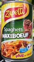 Mängden socker i Spaghetti Max de Boeuf