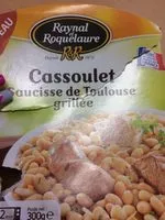 Mängden socker i Cassoulet saucisse de toulouse grillée