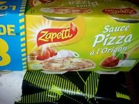 Mängden socker i Zapetti sauce pizza a l oignon
