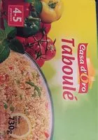 Mängden socker i Taboulé