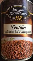 Mängden socker i Lentilles cuisinées à l'auvergnate