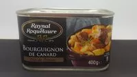 Mängden socker i Bourguignon de Canard