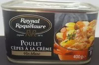 Mängden socker i Poulet cèpes à la crème