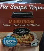 Mängden socker i Ma soupe repas minestrone