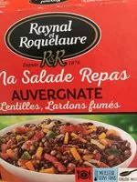 Mängden socker i Ma Salade Repas AUVERGNATE
