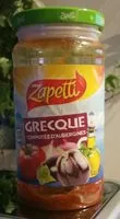 Mängden socker i Grecque compotée d'aubergines
