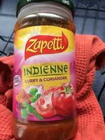 Mängden socker i Indienne curry et coriandre