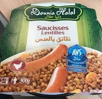 Mängden socker i Saucisses lentilles
