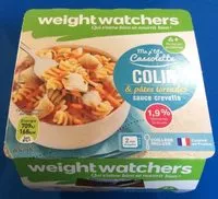 Mängden socker i Colin & pâtes torsades sauce crevette 1,9% M.G.