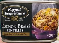 Mängden socker i Cochon braisé Lentilles