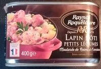 Mängden socker i Lapin rôti petits légumes