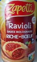 Mängden socker i Raviolis