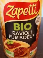 Mängden socker i Zapetti Bio Ravioli pur bœuf