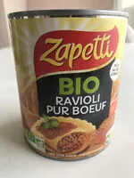 Mängden socker i Ravioli pur boeuf