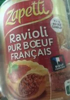 Mängden socker i Ravioli pur boeuf français (lot de 3)
