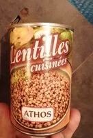 Mängden socker i Lentilles cuisinées