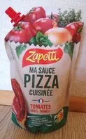 Mängden socker i Ma sauce pizza cuisinée