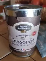 Mängden socker i Cassoulet au canard et haricots lingots