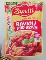 Mängden socker i Ravioli pur boeuf