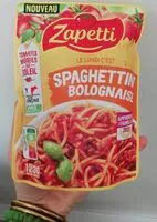 Mängden socker i Spaghettini bolognaise