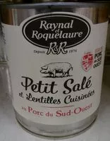 Mängden socker i Petit Salé et Lentilles Cuisinées au Porc du Sud-Ouest