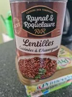 Mängden socker i Lentilles cuisinées à L'auvergnate