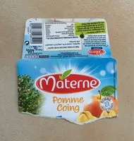 Mängden socker i Pomme Coing sans sucres ajoutés