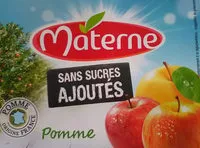 Mängden socker i Compote pomme nature, sans sucres ajoutés