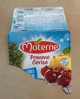 Mängden socker i Compotes pomme cerise sans sucres ajoutés