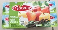 Mängden socker i Compote Pomme-Pomme vanille, 16x90g