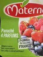 Mängden socker i Coupelles Materne Panaché Fruits Rouges