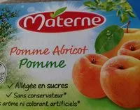 Mängden socker i Compote pomme abricot