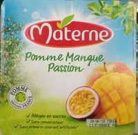 Mängden socker i Compotes pomme mangue passion