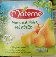 Mängden socker i Pomme Poire Mirabelle