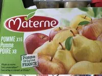 Mängden socker i Materne