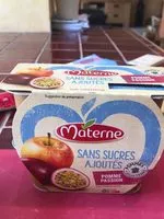 Mängden socker i Compote pomme passion